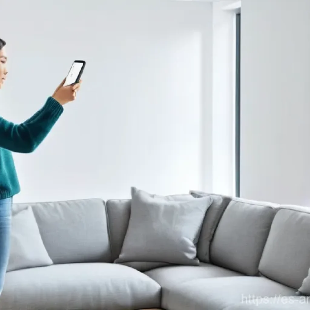 증강현실을 통한 고객 피드백 수집 방법 - **Prompt 1: Virtual Home Decor Feedback**
    "A bright, modern living room with large windows and m...